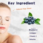 Purederm Blueberry Collagen Mask ADS 803